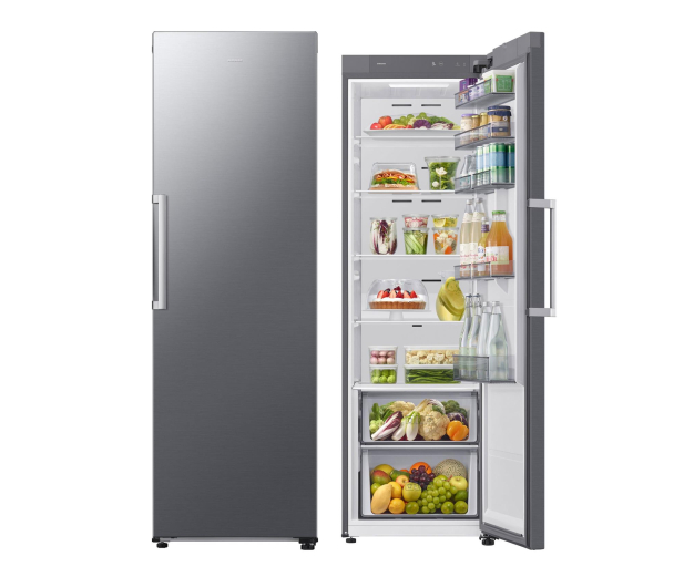Lodówka Samsung RR40H39GETEO Twin No Frost 185,8cm Srebrna AI 387L - 1529119 - zdjęcie